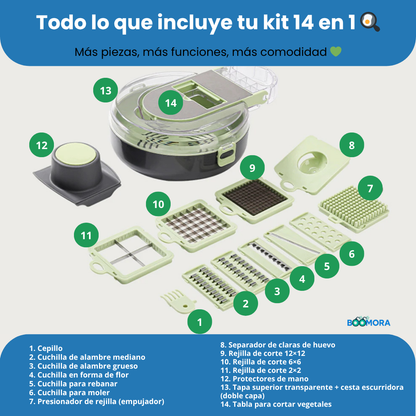 Juego de picador de verduras - KitchenEase™